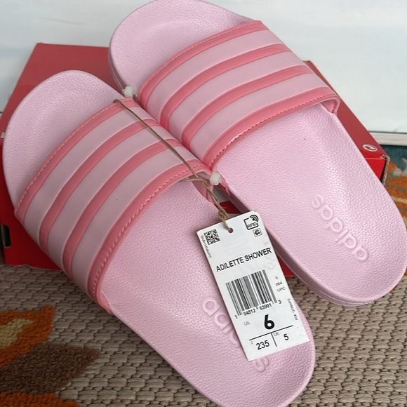 Adidas Flip Flops Women’s ADILETTE SHOWER Sandals - Flup-Flops - Picture 9 of 16